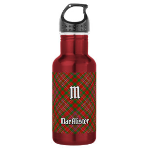 Clan MacAlister Tartan Steel Water Bottle