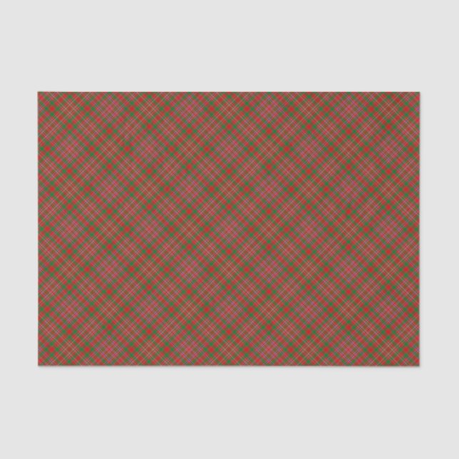 Clan MacAlister Tartan Tissue Paper (Front)