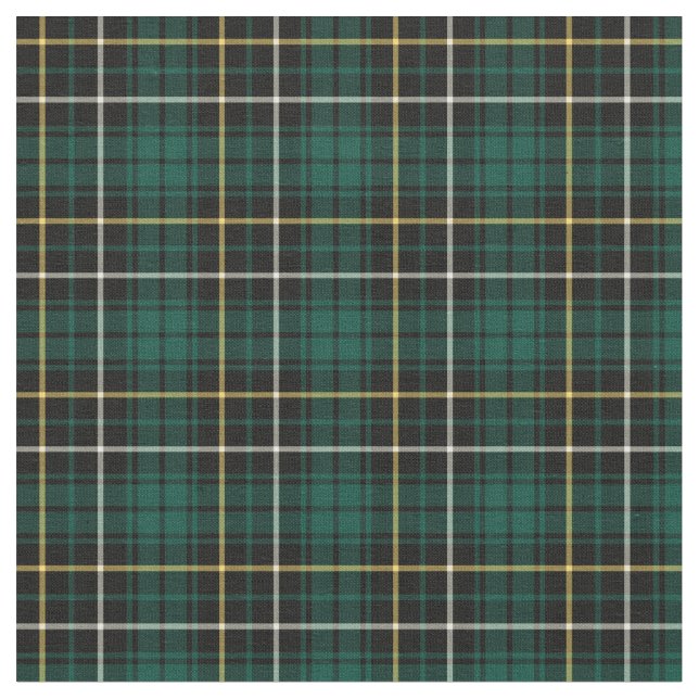 Clan MacAlpine Tartan Fabric (Close Up)