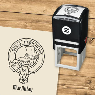 Clan MacAulay Crest Self-inking Stamp