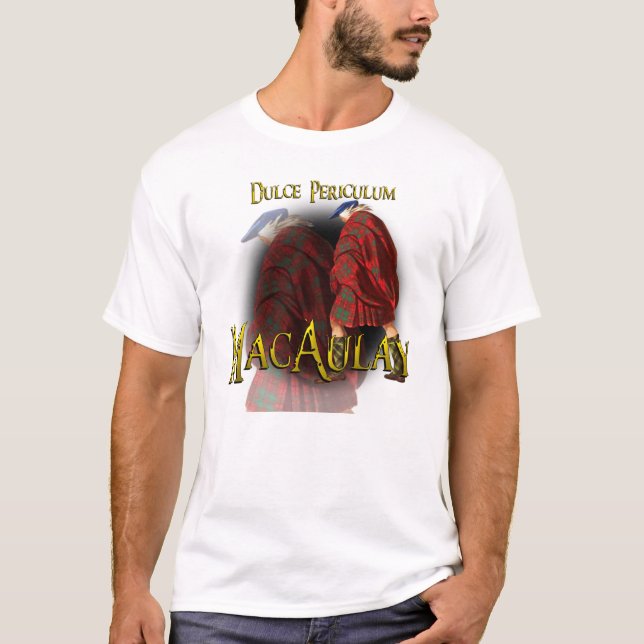 Clan MacAulay Highland Games T-Shirt (Front)