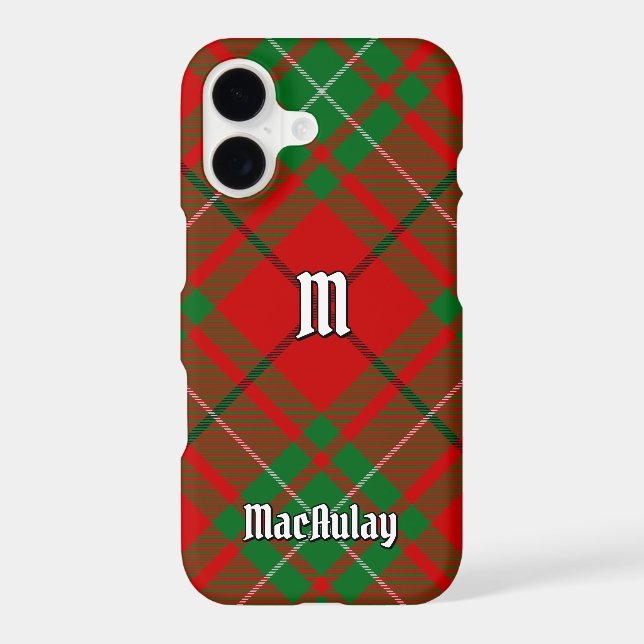 Clan MacAulay Tartan (Back)