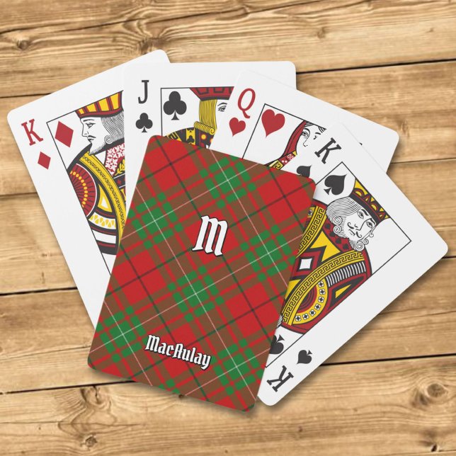 Clan MacAulay Tartan Playing Cards (Creator Uploaded)