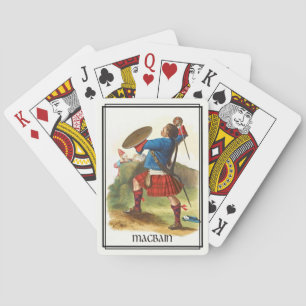 Clan MacBain Classic Scotland Deck Playing Cards