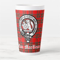 Clan MacBean Crest Badge & Tartan