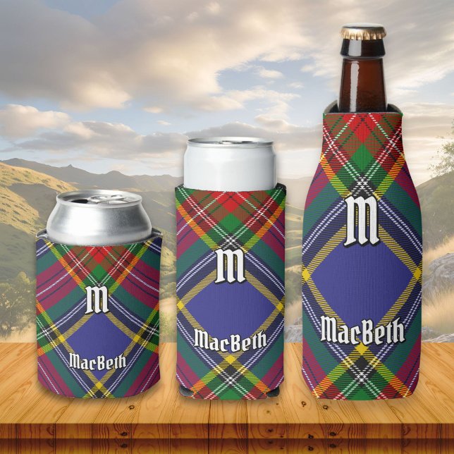 Clan MacBeth Tartan Can Cooler (Creator Uploaded)