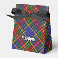 Clan MacBeth Tartan Favour Box