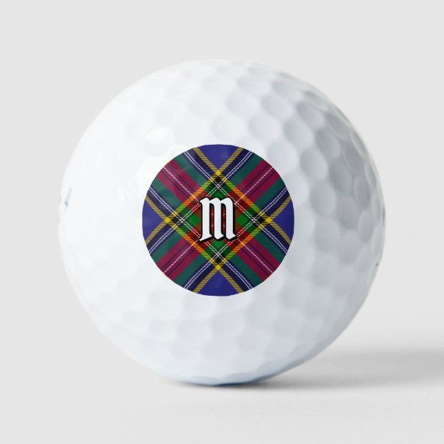 Clan MacBeth Tartan Golf Balls (Front)