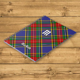 Clan MacBeth Tartan Notebook
