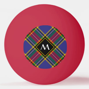 Clan MacBeth Tartan Ping Pong Ball