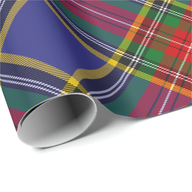 Clan MacBeth Tartan Wrapping Paper (Roll Corner)