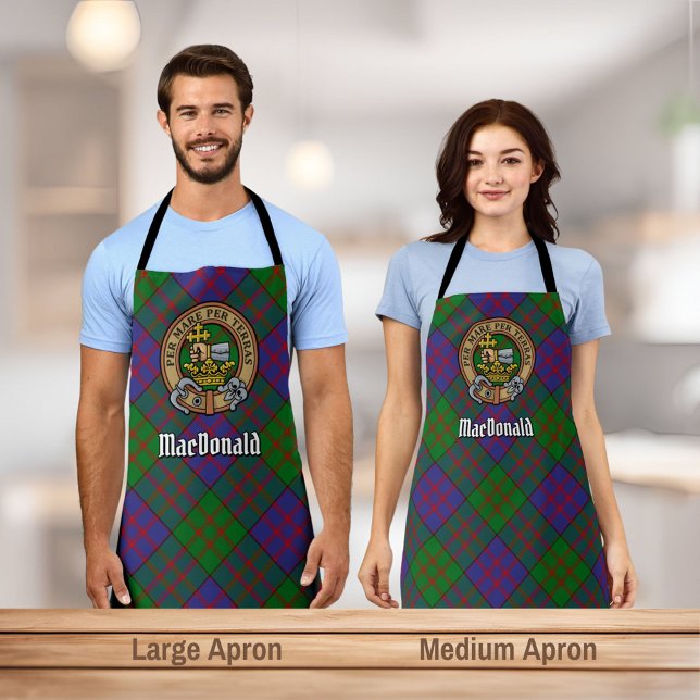 Clan MacDonald Crest Apron (Creator Uploaded)