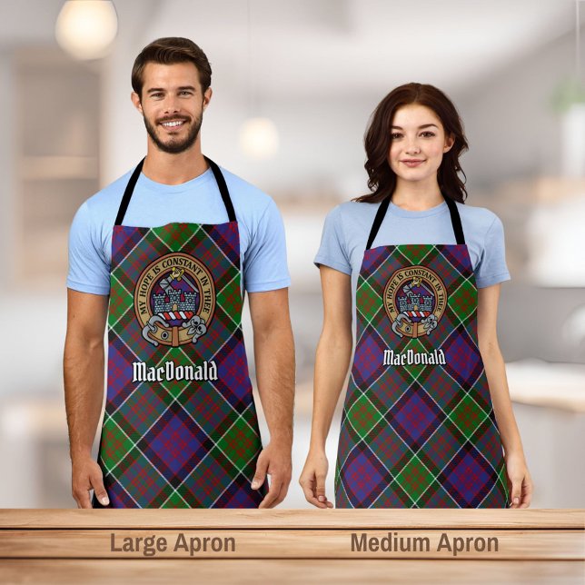 Clan MacDonald of Clanranald Crest Apron (Creator Uploaded)