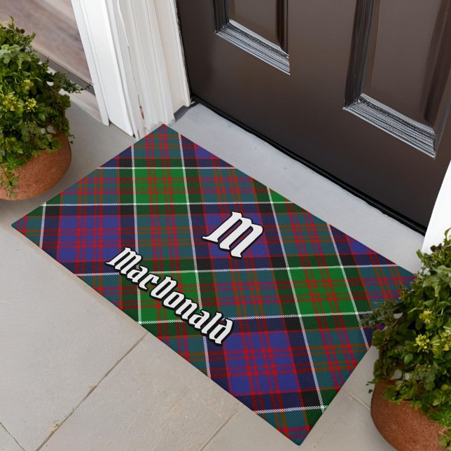 Clan MacDonald of Clanranald Tartan Doormat (Creator Uploaded)