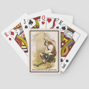 Clan MacDonald of Glencoe Classic Scotland Playing Cards