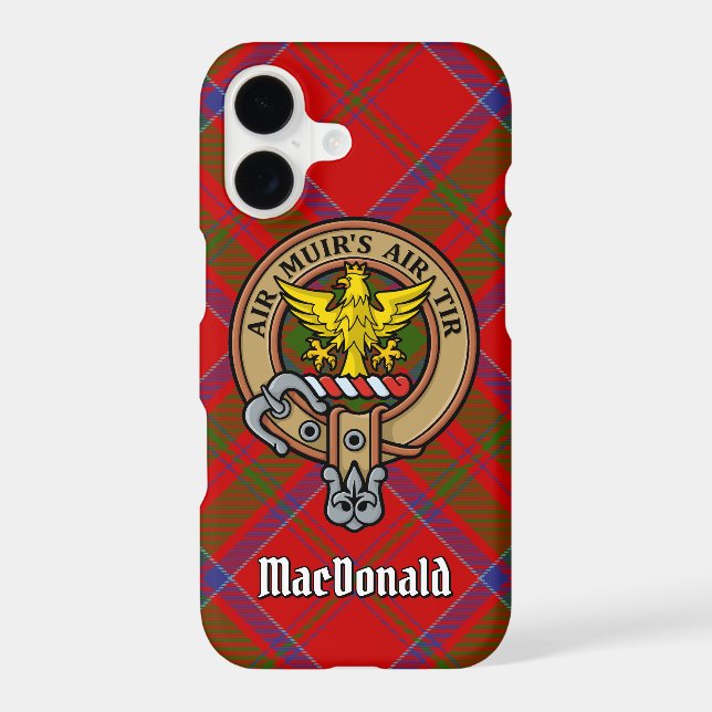 Clan MacDonald of Keppoch Crest (Back)