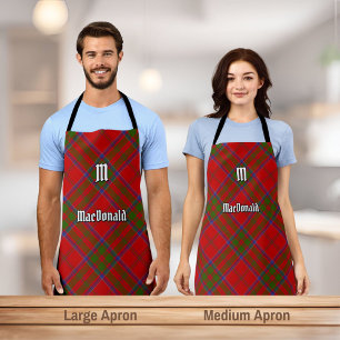 Clan MacDonald of Keppoch Tartan Apron