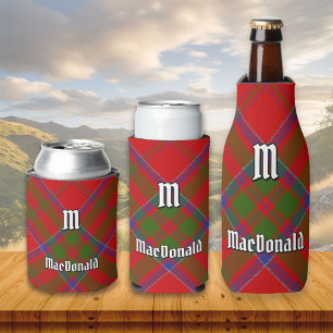 Clan MacDonald of Keppoch Tartan Can Cooler