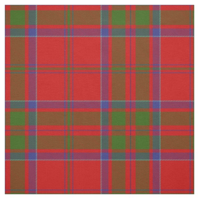 Clan MacDonald of Keppoch Tartan Fabric (Swatch)