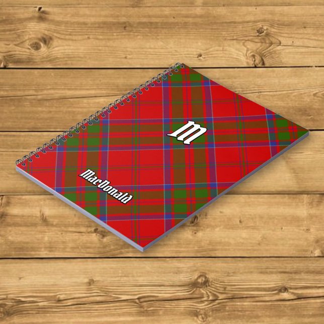 Clan MacDonald of Keppoch Tartan Notebook (Creator Uploaded)