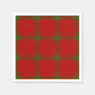 Clan MacDonald Of Sleat Tartan Napkin