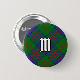 Clan MacDonald Tartan Button