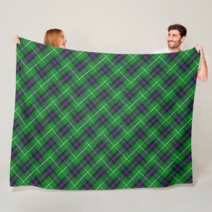 Clan MacDonald Tartan Fleece Blanket