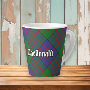 Clan MacDonald Tartan Latte Mug