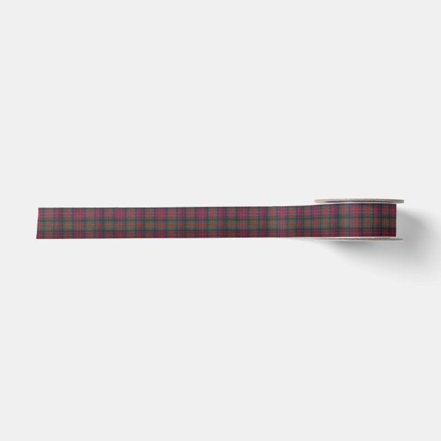 Clan MacDonald Tartan Satin Ribbon (Front)