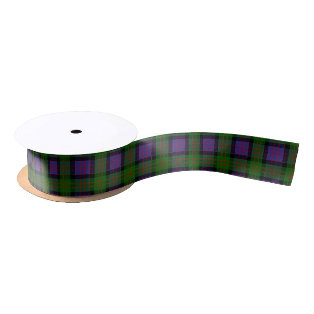 Clan MacDonald Tartan Satin Ribbon (Spool)