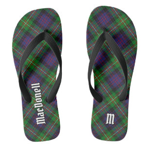 Clan MacDonell of Glengarry Tartan Jandals