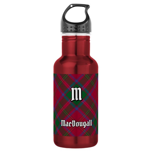 Clan MacDougall Tartan 532 Ml Water Bottle (Front)