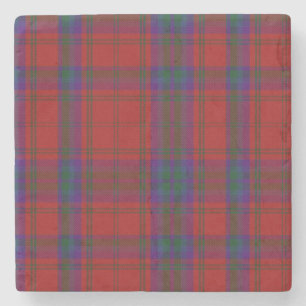 Clan MacDougall Tartan Plaid Stone Coaster