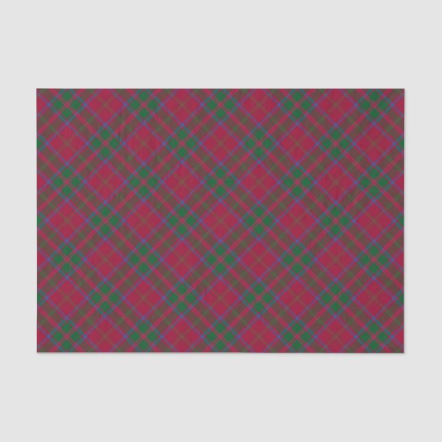 Clan MacDougall Tartan Tissue Paper (Front)