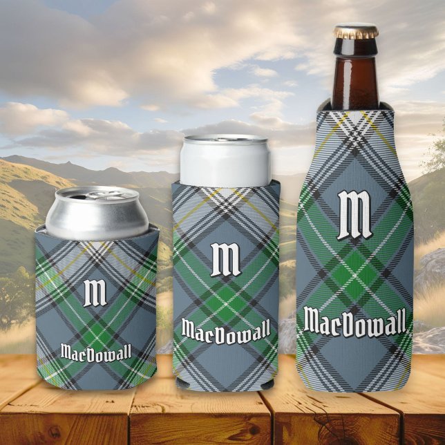 Clan MacDowall Tartan Bottle Cooler (Creator Uploaded)