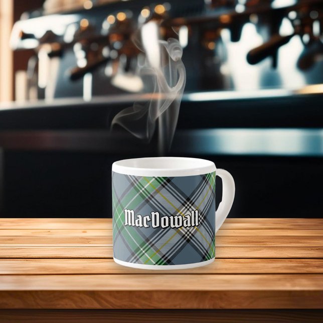 Clan MacDowall Tartan Espresso Cup (Creator Uploaded)