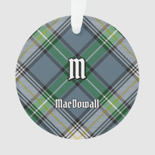 Clan MacDowall Tartan Ornament
