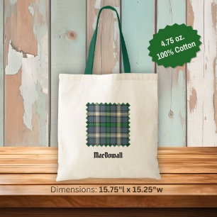 Clan MacDowall Tartan Tote Bag