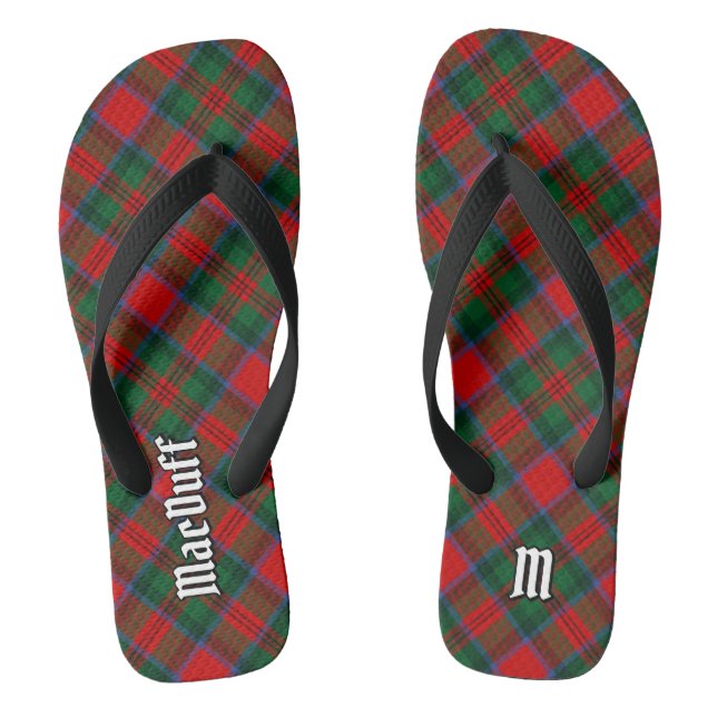 Clan MacDuff Tartan Jandals (Footbed)