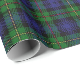 Clan MacEwen Ewen Scottish Tartan Wrapping Paper
