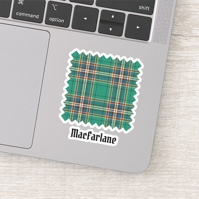 Clan MacFarlane Ancient Hunting Tartan (Detail)