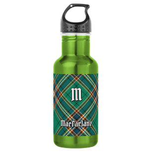 Clan MacFarlane Ancient Hunting Tartan 532 Ml Water Bottle