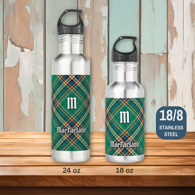 Clan MacFarlane Ancient Hunting Tartan 710 Ml Water Bottle (Creator Uploaded)