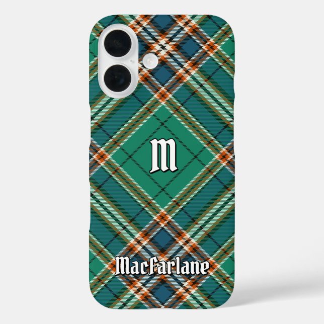 Clan MacFarlane Ancient Hunting Tartan Case-Mate iPhone Case (Back)