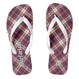 Clan MacFarlane Dress Tartan Jandals