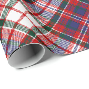 Clan MacFarlane Dress Tartan Wrapping Paper