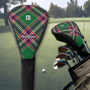 Clan MacFarlane Modern Hunting Tartan Golf Head Cover