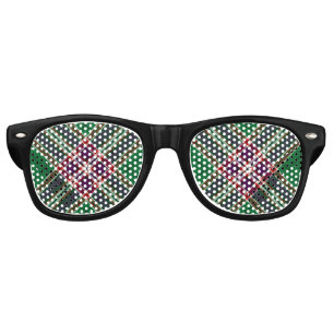 Clan MacFarlane Modern Hunting Tartan Retro Sunglasses