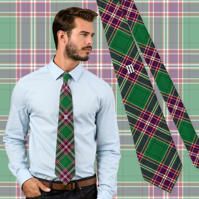 Clan MacFarlane Modern Hunting Tartan Tie (Creator Uploaded)