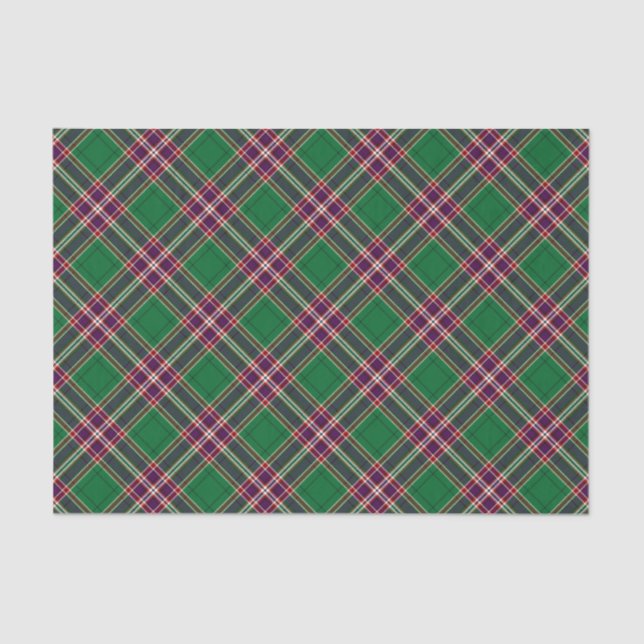 Clan MacFarlane Modern Hunting Tartan Tissue Paper (Front)